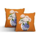 Sana Abstract Reversible Indoor/Outdoor Square Pillow