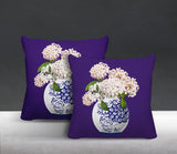 Sana Abstract Reversible Indoor/Outdoor Square Pillow