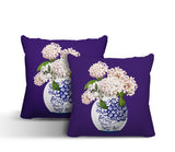 Sana Abstract Reversible Indoor/Outdoor Square Pillow