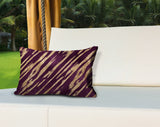 Sana Abstract Reversible Indoor/Outdoor Rectangular Pillow