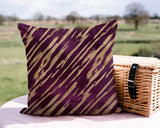 Sana Abstract Reversible Indoor/Outdoor Square Pillow