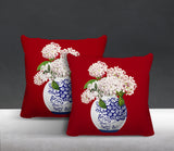 Sana Abstract Reversible Indoor/Outdoor Square Pillow