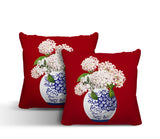 Sana Abstract Reversible Indoor/Outdoor Square Pillow