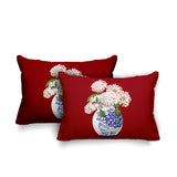 Sana Abstract Reversible Indoor/Outdoor Rectangular Pillow