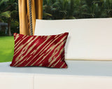 Sana Abstract Reversible Indoor/Outdoor Rectangular Pillow