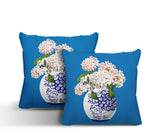 Sana Abstract Reversible Indoor/Outdoor Square Pillow