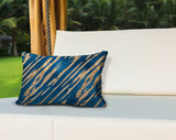 Sana Abstract Reversible Indoor/Outdoor Rectangular Pillow