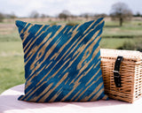 Sana Abstract Reversible Indoor/Outdoor Square Pillow