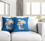 Sana Abstract Reversible Indoor/Outdoor Square Pillow