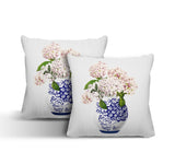 Sana Abstract Reversible Indoor/Outdoor Square Pillow