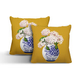 Sana Abstract Reversible Indoor/Outdoor Square Pillow