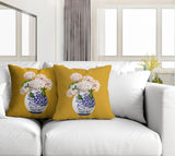 Sana Abstract Reversible Indoor/Outdoor Square Pillow
