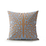 Sani Cheetah Print Faux Suede Square Indoor Pillow
