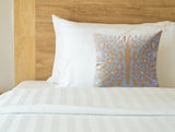 Sani Cheetah Print Faux Suede Square Indoor Pillow