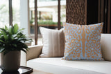 Sani Cheetah Print Faux Suede Square Indoor Pillow