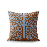 Sani Cheetah Print Faux Suede Square Indoor Pillow