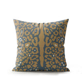 Sani Cheetah Print Faux Suede Square Indoor Pillow