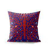 Sani Cheetah Print Faux Suede Square Indoor Pillow
