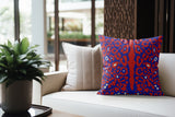 Sani Cheetah Print Faux Suede Square Indoor Pillow