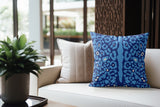 Sani Cheetah Print Faux Suede Square Indoor Pillow in Raspberry Pop - Size 20x20