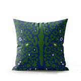 Sani Cheetah Print Faux Suede Square Indoor Pillow