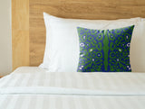 Sani Cheetah Print Faux Suede Square Indoor Pillow