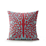 Sani Cheetah Print Faux Suede Square Indoor Pillow