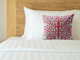 Sani Cheetah Print Faux Suede Square Indoor Pillow