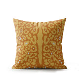Sani Cheetah Print Faux Suede Square Indoor Pillow