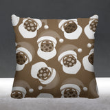 Santa Claus Object/Motif Reversible Indoor/Outdoor Square Pillow