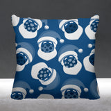 Santa Claus Object/Motif Reversible Indoor/Outdoor Square Pillow