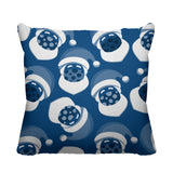 Santa Claus Object/Motif Reversible Indoor/Outdoor Square Pillow