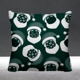 Santa Claus Object/Motif Reversible Indoor/Outdoor Square Pillow