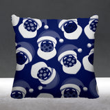 Santa Claus Object/Motif Reversible Indoor/Outdoor Square Pillow