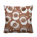 Santa Claus Object/Motif Reversible Indoor/Outdoor Square Pillow