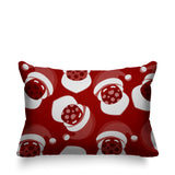 Santa Claus Object/Motif Reversible Indoor/Outdoor Rectangular Pillow