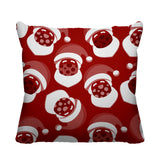Santa Claus Object/Motif Reversible Indoor/Outdoor Square Pillow
