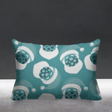 Santa Claus Object/Motif Reversible Indoor/Outdoor Rectangular Pillow