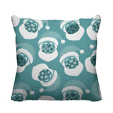 Santa Claus Object/Motif Reversible Indoor/Outdoor Square Pillow