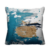 Sarian Abstract Reversible Indoor/Outdoor Square Pillow