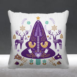 SCANDINAVIANCHRISTMAS Animal Reversible Indoor/Outdoor Square Pillow