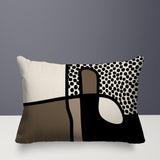 Scara Abstract Reversible Indoor/Outdoor Rectangular Pillow