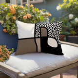 Scara Abstract Reversible Indoor/Outdoor Rectangular Pillow