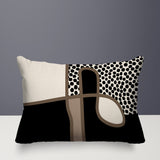 Scara Abstract Reversible Indoor/Outdoor Rectangular Pillow