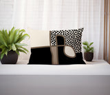 Scara Abstract Reversible Indoor/Outdoor Rectangular Pillow