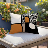Scara Abstract Reversible Indoor/Outdoor Rectangular Pillow