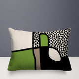 Scara Abstract Reversible Indoor/Outdoor Rectangular Pillow