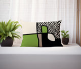 Scara Abstract Reversible Indoor/Outdoor Rectangular Pillow
