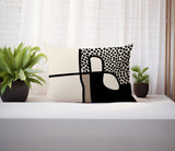 Scara Abstract Reversible Indoor/Outdoor Rectangular Pillow
