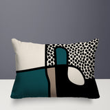 Scara Abstract Reversible Indoor/Outdoor Rectangular Pillow